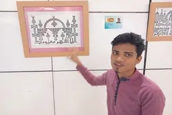 Sri Lankan Calligrapher Says Tehran Int’l Quran Expo Opportunity for Him to Learn