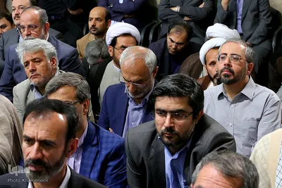 دیدار جمعی از اساتید دانشگاه‌ها با رهبرمعظم انقلاب