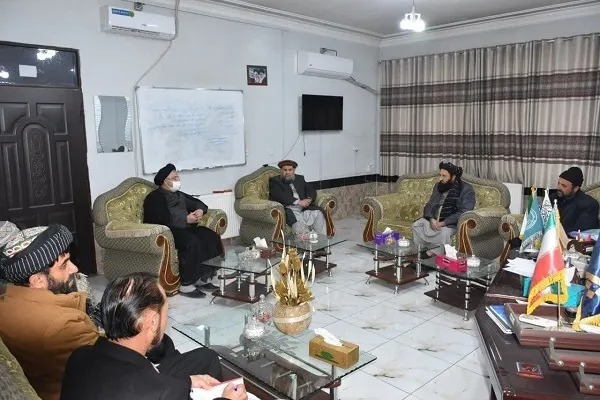 معاون وزیر عدلیه امارت اسلامی افغانستان از نمایندگی المصطفی بازدید کرد