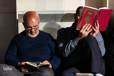 اعمال ام داوود در آخرین روز اعتکاف دانشگاه تهران