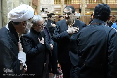 مراسم هفتمین روز درگذشت مرحوم آیت الله محمد واعظ زاده خراسانی