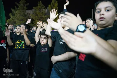 عزاداری هیئت محبان ثارالله شیراز‎