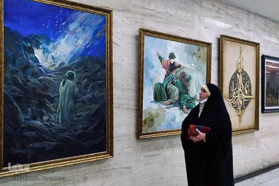 آیین گشایش نمایشگاه آثار هنری و تجلیل از دست اندرکاران کنگره جهانی محمد (ص) در شیراز‎‎