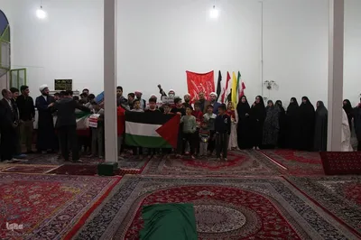 کرسی تلاوت قرآن در ملایر در حمایت از مردم مظلوم فلسطین