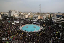 راهپیمایی مردم تهران در حمایت از اقتدار و امنیت ایران