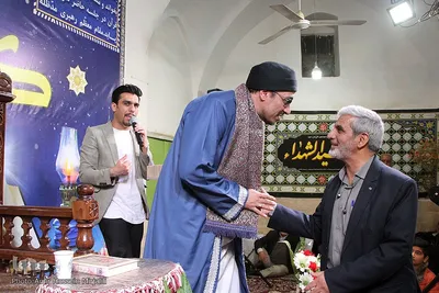 محفل قرآنی با حضور حمید شاکرنژاد در مسجد هاشمی یزد‎‎