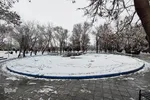 اولین بارش برف در همدان‎