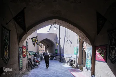عزاداری سنتی در بیت شهید آیت الله صدوقی در یزد‎‎