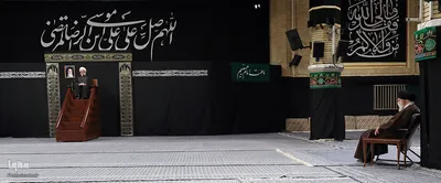 مراسم عزاداری روز شهادت امام رضا(ع) در حسینیه امام خمینی(ره)