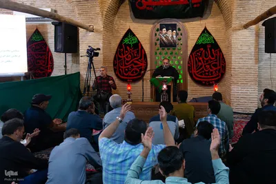 مراسم دعای عرفه در تخت فولاد