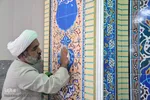 آیین غبارروبی مساجد در بیرجند