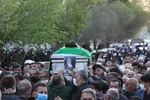 مراسم استقبال مردم نی ریز از پیکر امام جمعه شهر خود‎‎