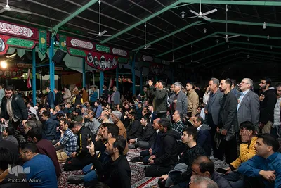 آیین وداع با پیکر سردار شهید محمدرضا زاهدی در گلستان شهدای اصفهان