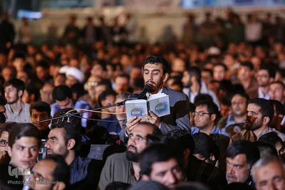 مراسم «شب وداع» با ماه مبارک رمضان در قزوین
