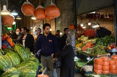 بازار تاریخی تبریز درایام ماه مبارک رمضان