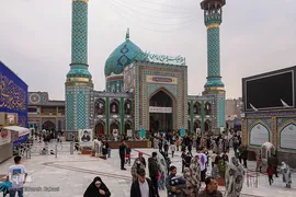 حرم امامزاده صالح(ع) در تعطیلات نوروزی