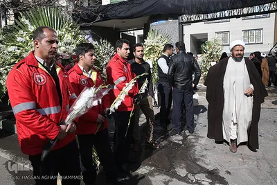 همدردی مردم با خانواده فرمانده شهید آتش نشان «علی امینی»