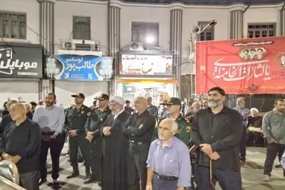  یکصد و چهل و پنجمین اجتماع مردمی «حماسه خیابان» در بابلسر