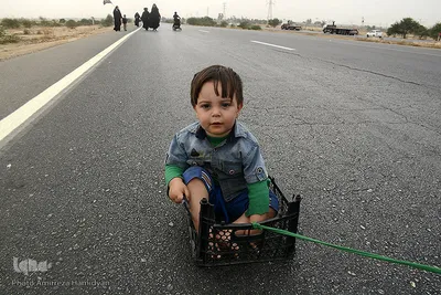 آغاز پیاده‌روی زائران اربعین حسینی از خوزستان
