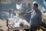 تشییع پیکر شهید گمنام در دانشگاه لرستان