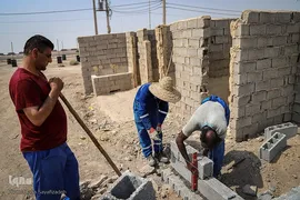 آماده‌سازی موکب‌های اربعین در مرز شلمچه