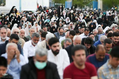 حواشی نماز بندگی و همبستگی عید فطر در تهران