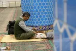 مراسم اعتکاف در مسجد ملااسماعیل یزد