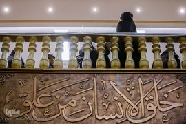مراسم وداع با پیکر آیت الله هاشمی شاهرودی
