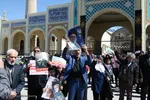 راهپیمایی مردم اصفهان در محکومیت جنایت صهیونیست‌ها در بیمارستان الشفا