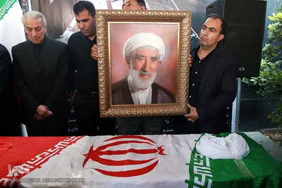 مراسم تشییع پیکر مرحوم حجت الاسلام «احمد احمدی» عضو  فقید شورای عالی انقلاب فرهنگی