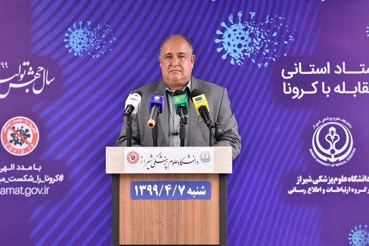 شمار مبتلایان به كرونا در فارس از 12 هزار نفر گذشت / فوت 155 نفر تاكنون