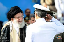 مراسم دانش‌آموختگی و تحلیف دانشجویان دانشگاههای ارتش با حضور رهبر معظم انقلاب