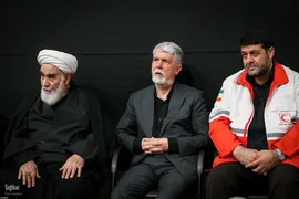 مراسم عزاداری شب تاسوعا در حسینیه امام خمینی(ره)