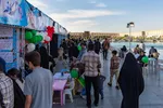 موکب دانشگاهیان اصفهان در میدان امام خمینی(ره)