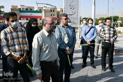 تجدید میثاق جهادگران جهاد دانشگاهی اصفهان با آرمانهای امام راحل و شهدا