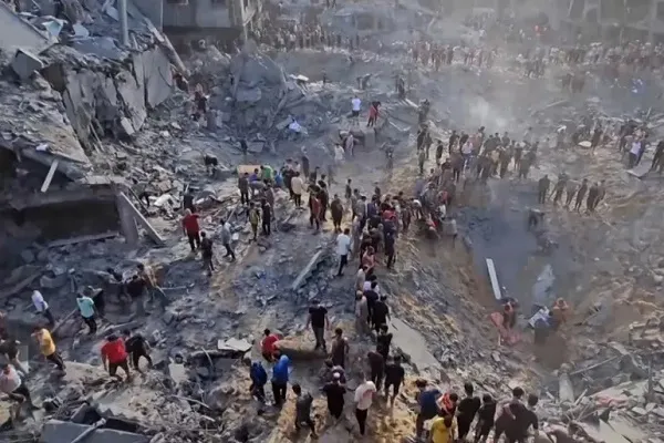 İsrail'in Gazze'ye düzenlediği saldırılarda şehit sayısı 14 bin 128'e yükseldi