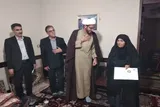 عکس | دیدار نماینده ولی‌ فقیه در قرارگاه خاتم‌الانبیا(ص) با خانواده شهدا