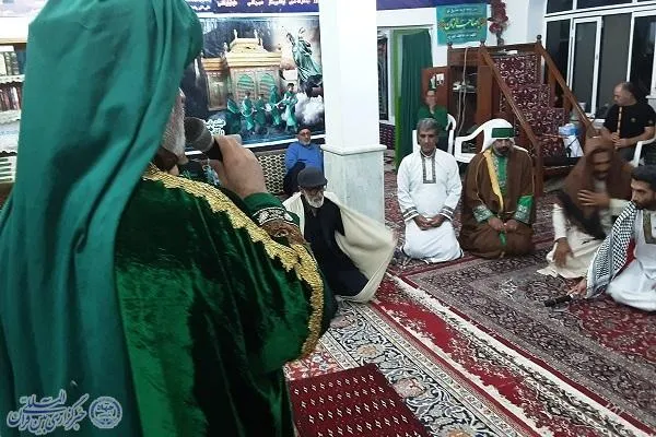هشتمین شب از برگزاری چهاردهمین سوگواره تعزیه «غریب» شهرستان نور