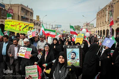 راهپیمایی ۲۲ بهمن در اهواز

