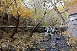 برگریزان پاییزی در همدان