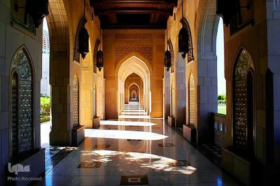 مسجد جامع سلطان قابوس در مسقط، پایتخت کشور عمان