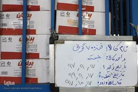 مراسم تحویل کمک‌های بشردوستانه آلمان برای سیل‌زدگان ایران