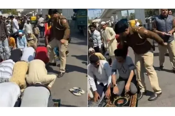 Índia: Policial suspenso após agredir fiéis muçulmanos na rua Delhi