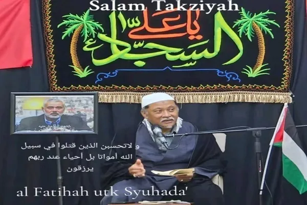 Memperingati Syuhada Ismail Haniyeh di Malaysia