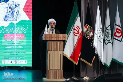 حجت‌الاسلام محمدحسن اختری، رئیس ستاد پنجمین اجلاس بین‌المللی همبستگی با کودکان و نوجوانان فلسطینی