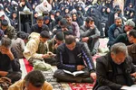 قرائت خطبه فدکیه و عرض تسلیت هیات مذهبی به حضرت شاهچراغ (ع)
