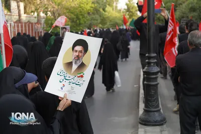 مراسم جاماندگان اربعین حسینی در ملایر