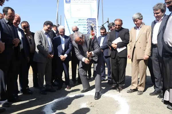 کلنگ‌زنی دو پروژه جدید در دانشگاه کردستان