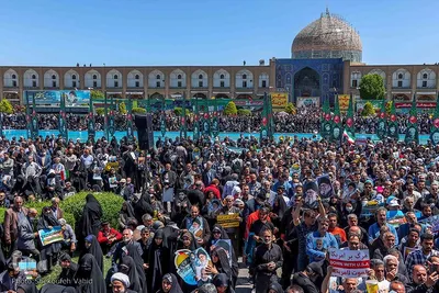 Al-Quds-Marsch 2023 in Isfahan