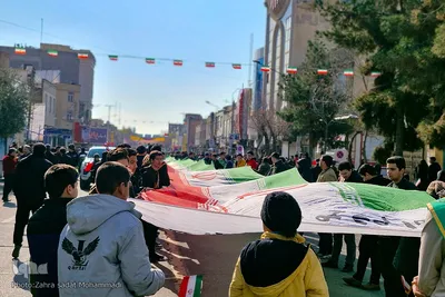 تجلی حضور کاشانی‌ها در راهپیمایی ۲۲ بهمن